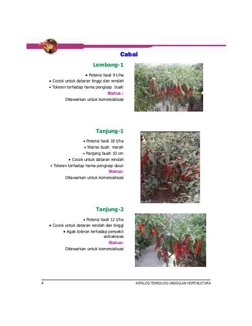 Tanaman Buah Apel Tropika Harapan - Hortikultura