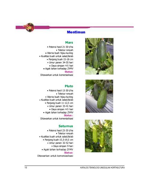 Tanaman Buah Apel Tropika Harapan - Hortikultura