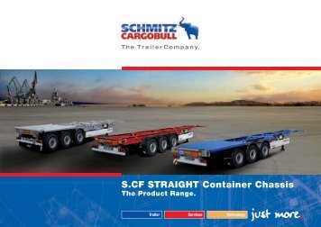 S.CF STRAIGHT Container Chassis - Schmitz Cargobull AG