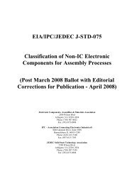 EIA/IPC/JEDEC J-STD-075 Classification of Non-IC Electronic - SMTA