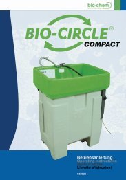 Owner's manual - Bio-Circle