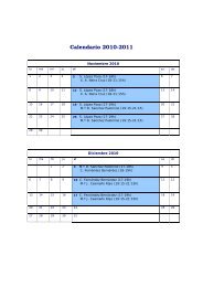 Calendario 2010-2011