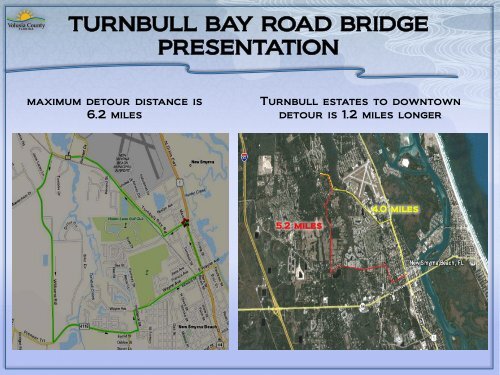 Turnbull Bay Bridge repair presentation - Volusia County Government