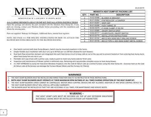 Mendota Heat Transfer System