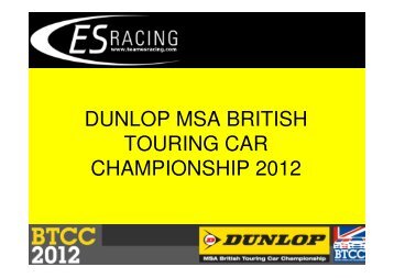 full sponsorship brochure - Team ES Racing