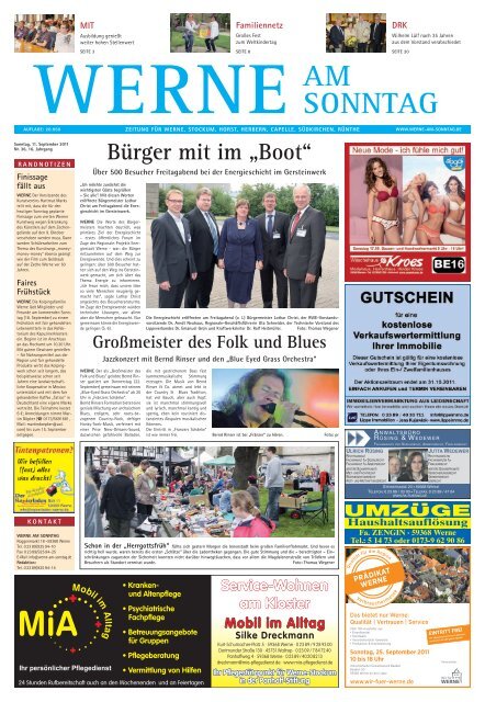 Ausgabe Als Pdf Download Werne Am Sonntag