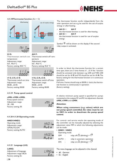 DeltaSol BS Plus - Ika