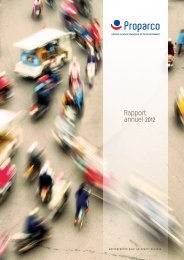 Rapport annuel 2012 - (PDF - 5789 Ko) - Proparco