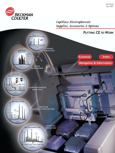 p/ace™ mdq detectors - Beckman Coulter