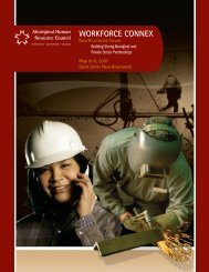 Workforce connex - Aboriginal Human Resource Council