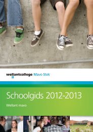 Schoolgids 2012-2013 - Wellantcollege