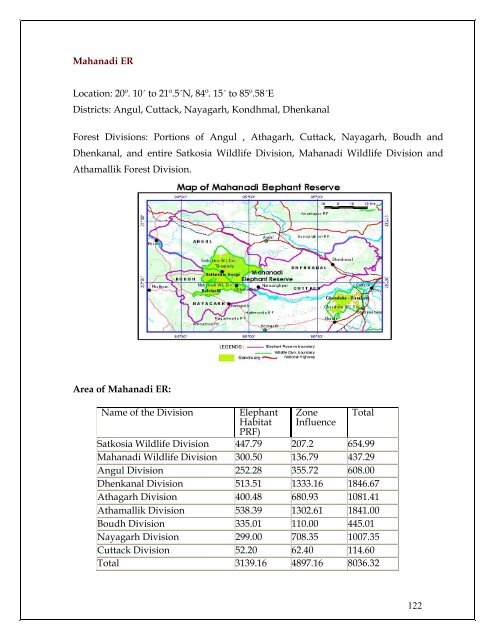 Protected Area Network in Orissa - Vasundhara