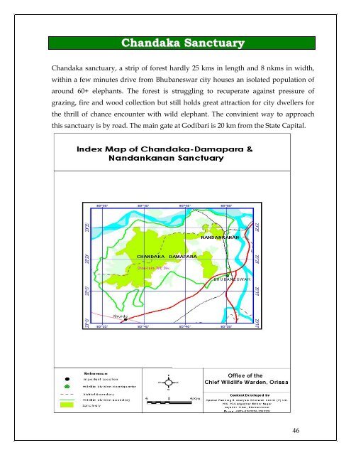 Protected Area Network in Orissa - Vasundhara