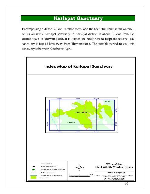 Protected Area Network in Orissa - Vasundhara