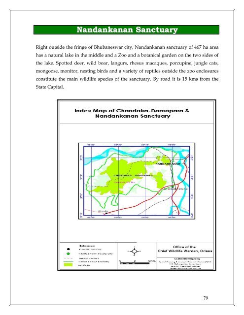 Protected Area Network in Orissa - Vasundhara