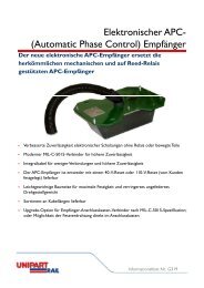Elektronischer APC- (Automatic Phase Control ... - Unipart Rail