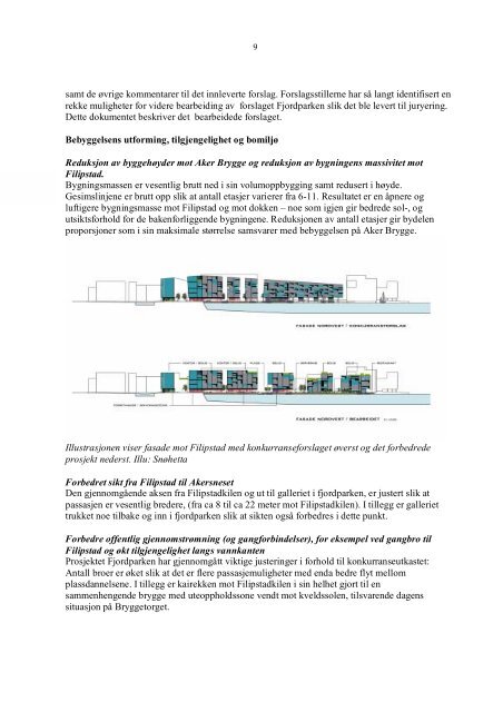 Les Plan- og bygningsetatens innstilling