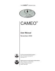 CAMEO User Manual - Livonia Professional Firefighters