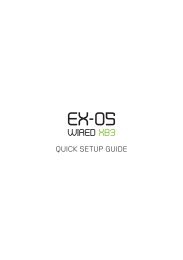 Download the EX-05 Xbox quick start guide - Gioteck