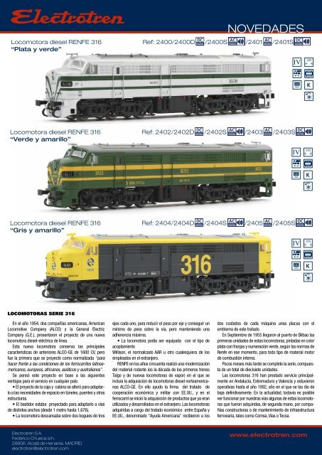 NOVEDADES - Railwaymania.com
