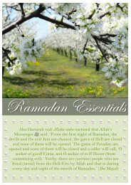 Ramadan Essentials - AlHuda Sisters