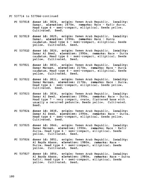 Plant Inventory No. 199, Parti - The Germplasm Resources ...