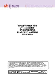 MT-249568/NRH-Complete Spec - MTI Wireless Edge Ltd.