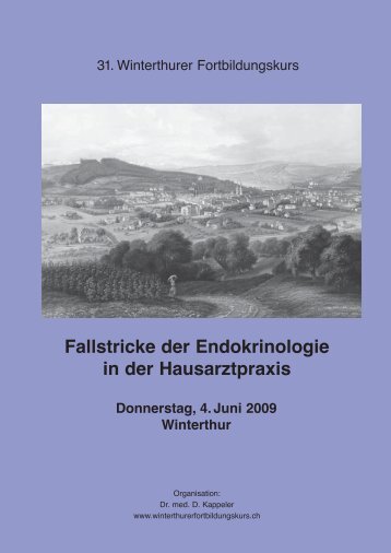 Fallstricke der Endokrinologie in der Hausarztpraxis - Winterthurer ...