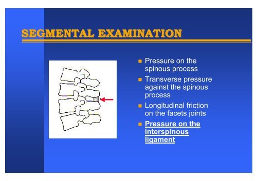 The concept of painful minor intervertebral dysfunction ... - sofmmoo