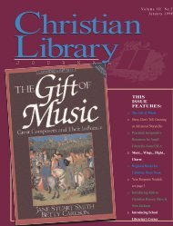 J O U R N A L J O U R N A L - Christian Library Journal