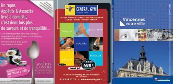 Vincennes, votre ville Guide annuel 2009/2010 (pdf - 14,61 Mo)