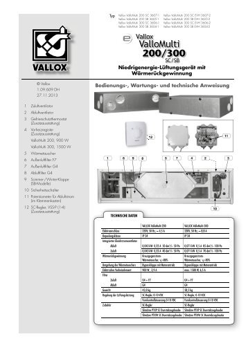 ValloMulti 200/300 - Heinemann GmbH