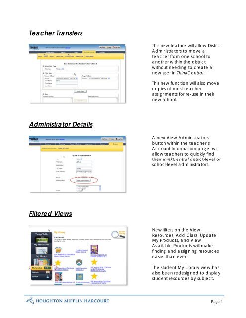 ThinkCentral - Houghton Mifflin Harcourt