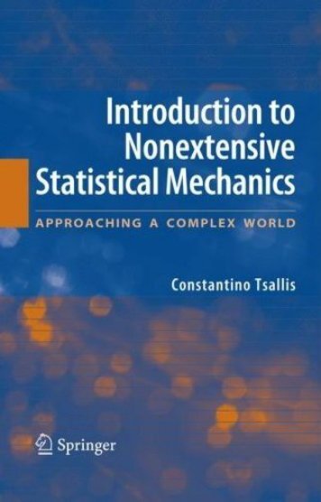 Nonextensive Statistical Mechanics