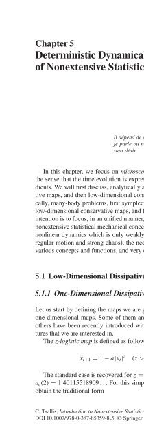 Nonextensive Statistical Mechanics