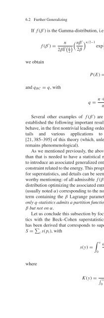 Nonextensive Statistical Mechanics