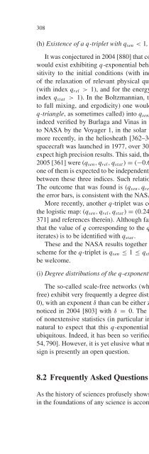 Nonextensive Statistical Mechanics