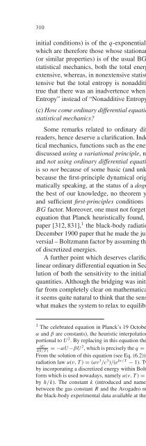 Nonextensive Statistical Mechanics