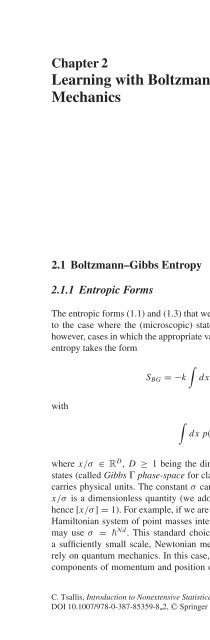 Nonextensive Statistical Mechanics