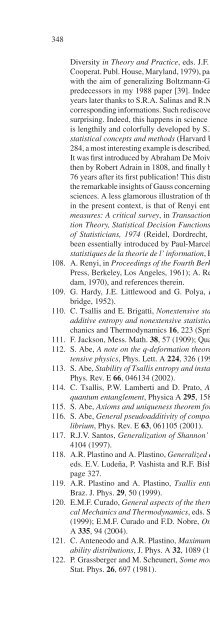 Nonextensive Statistical Mechanics