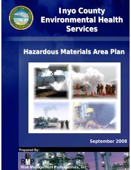 Inyo County Environmental Health Services - County of Inyo