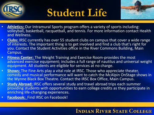New International Student Orientation - Indian River State College