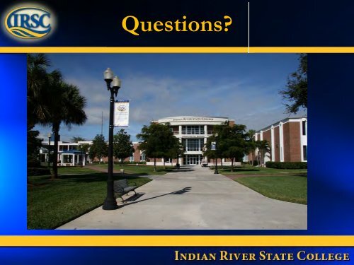 New International Student Orientation - Indian River State College