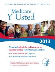 Medicare y Usted - Medicare.gov