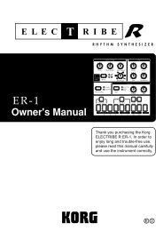 Electribe R ( ER-1 ) - Korg - SoundProgramming.Net