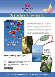 Bestseller & Novitäten - Königsfurt-Urania Verlag