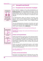 2.1 Energetik und Kinetik