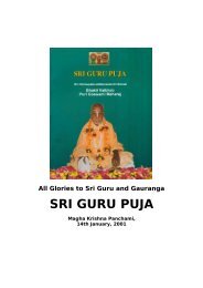 Sri Guru Puja 2001.pdf - Srila Bhakti Vaibhava Puri Maharaja