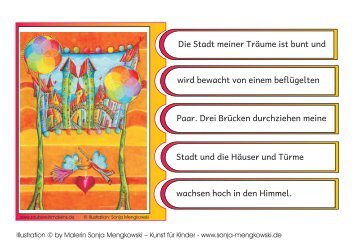 Die Stadt meiner Träume ist bunt und wird ... - Zaubereinmaleins