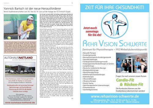 Cardio-Fit & Rücken-Fit - Viktor - Sportmagazin für Schwerte